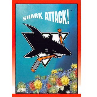 Řadové karty - San Jose Sharks - 1991-92 Score Canadian Bilingual No.304