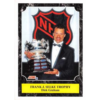 Řadové karty - Graham Dirk - 1991-92 Score Canadian Bilingual No.322