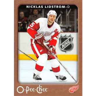 Řadové karty - Lidstrom Nicklas - 2006-07 O-Pee-Chee No.178