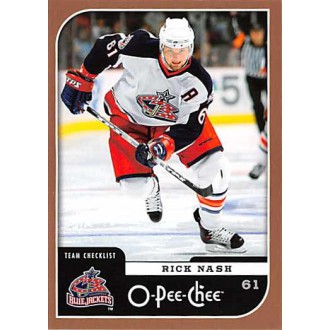 Řadové karty - Nash Rick - 2006-07 O-Pee-Chee No.678