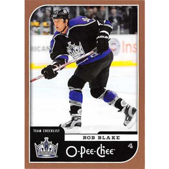 Řadové karty - Blake Rob - 2006-07 O-Pee-Chee No.684