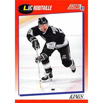 Řadové karty - Robitaille Luc - 1991-92 Score Canadian Bilingual No.3