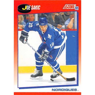 Řadové karty - Sakic Joe - 1991-92 Score Canadian Bilingual No.25