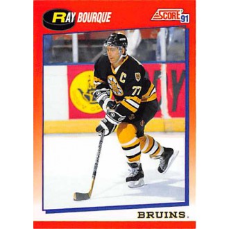 Řadové karty - Bourque Ray - 1991-92 Score Canadian Bilingual No.50