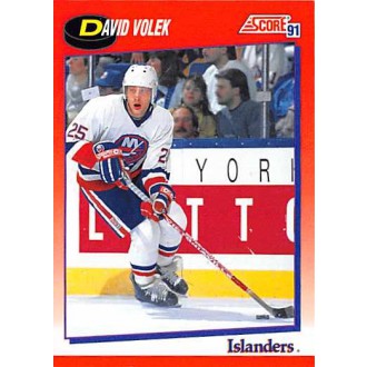 Řadové karty - Volek David - 1991-92 Score Canadian Bilingual No.88