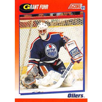 Řadové karty - Fuhr Grant - 1991-92 Score Canadian Bilingual No.114