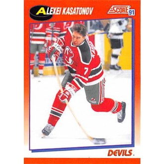 Řadové karty - Kasatonov Alexei - 1991-92 Score Canadian Bilingual No.194