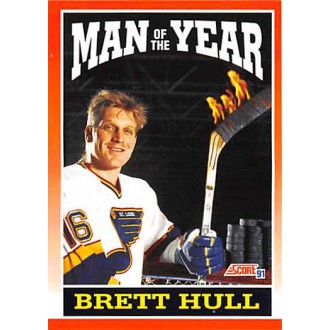 Řadové karty - Hull Brett - 1991-92 Score Canadian Bilingual No.261