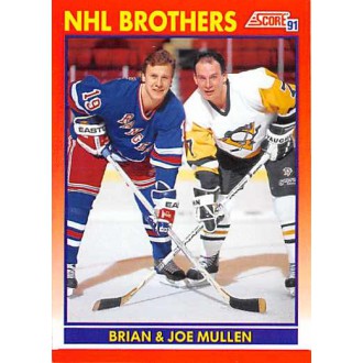 Řadové karty - Mullen Joe, Mullen Brian - 1991-92 Score Canadian Bilingual No.269
