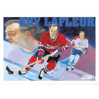 Řadové karty - Lafleur Guy - 1991-92 Score Canadian Bilingual No.291