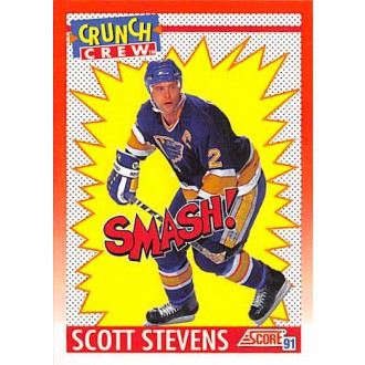 Řadové karty - Stevens Scott - 1991-92 Score Canadian Bilingual No.307