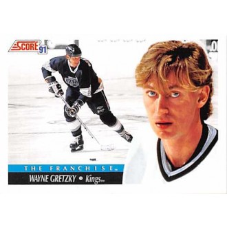 Řadové karty - Gretzky Wayne - 1991-92 Score Canadian Bilingual No.312