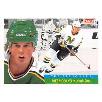 Řadové karty - Modano Mike - 1991-92 Score Canadian Bilingual No.313