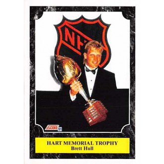 Řadové karty - Hull Brett - 1991-92 Score Canadian Bilingual No.318