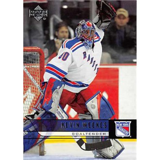 Řadové karty - Weekes Kevin - 2006-07 Upper Deck No.130