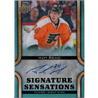 Podepsané karty - Read Matt - 2013-14 Upper Deck Signature Sensations No.SS-MR