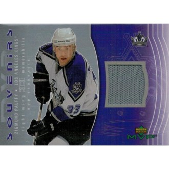 Jersey karty - Pálffy Žigmund - 2003-04 MVP Souvenirs No.S16