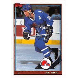 Řadové karty - Sakic Joe - 1991-92 Topps No.16