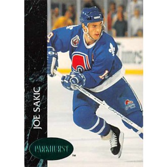 Paralelní karty - Sakic Joe - 1992-93 Parkhurst Emerald Ice No.147
