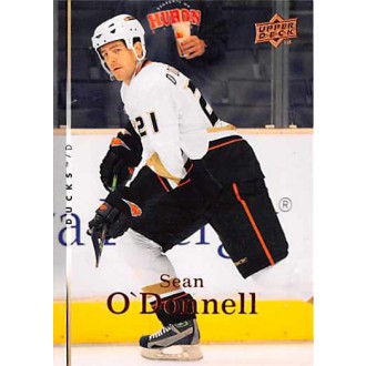 Řadové karty - O´Donnell Sean - 2007-08 Upper Deck No.325