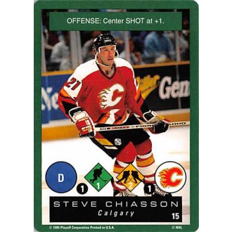 Řadové karty - Chiasson Steve - 1995-96 Playoff One on One No.15