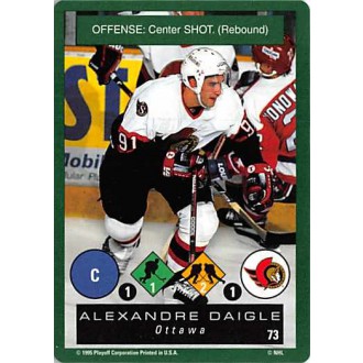 Řadové karty - Daigle Alexandre - 1995-96 Playoff One on One No.73