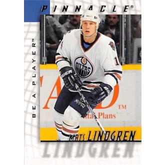 Řadové karty - Lindgren Mats - 1997-98 Be A Player No.154