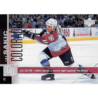 Řadové karty - Sakic Joe - 1997-98 Upper Deck No.253