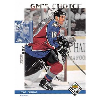 Řadové karty - Sakic Joe - 1998-99 UD Choice No.230