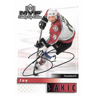 Paralelní karty - Sakic Joe - 1999-00 MVP Stanley Cup Silver Script No.52