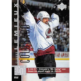 Řadové karty - Lemieux Claude - 1997-98 Upper Deck No.47