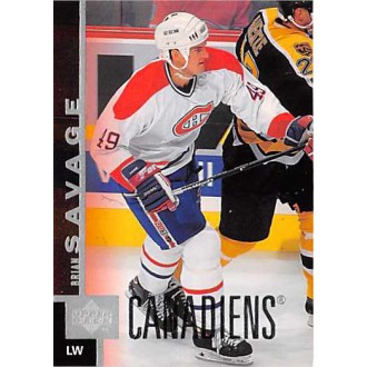 Řadové karty - Savage Brian - 1997-98 Upper Deck No.299