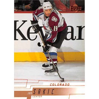 Řadové karty - Sakic Joe - 2000-01 Upper Deck No.273