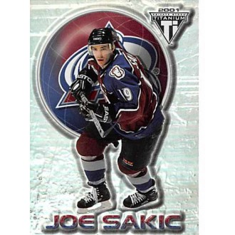 Řadové karty - Sakic Joe - 2000-01 Titanium No.23
