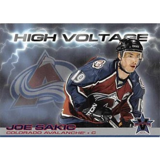 Insertní karty - Sakic Joe - 2000-01 Vanguard High Voltage No.9