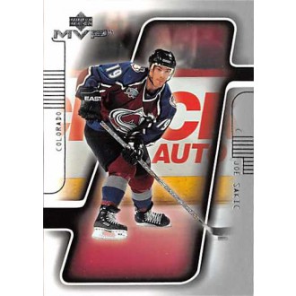 Řadové karty - Sakic Joe - 2001-02 MVP No.434