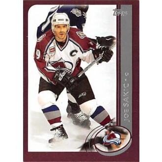 Řadové karty - Sakic Joe - 2002-03 Topps No.196