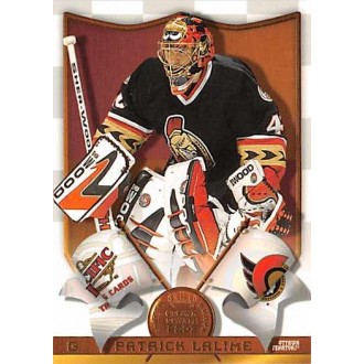 Top Stars - Lalime Patrick - 2002-03 Crown Royale Coats of Armor No.8