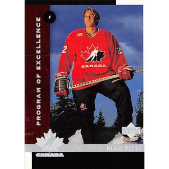 Řadové karty - Betts Blair - 1997-98 Upper Deck No.407