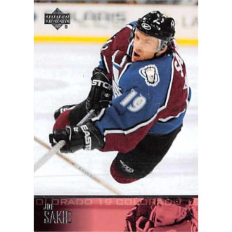 Řadové karty - Sakic Joe - 2003-04 Upper Deck No.289