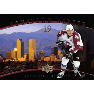 Insertní karty - Sakic Joe - 2005-06 Upper Deck Hometown Heroes No.HH1