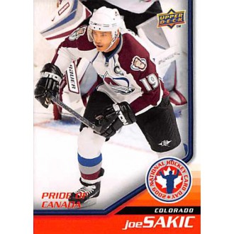 Řadové karty - Sakic Joe - 2008-09 Upper Deck National Hockey Card Day No.HCD9