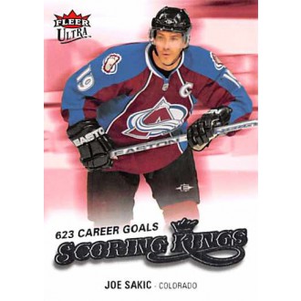 Insertní karty - Sakic Joe - 2008-09 Ultra Scoring Kings No.SK5
