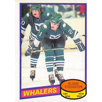 Řadové karty - Stoughton Blaine - 1980-81 O-Pee-Chee No.30