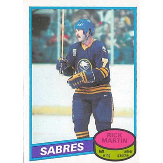 Řadové karty - Martin Rick - 1980-81 O-Pee-Chee No.51