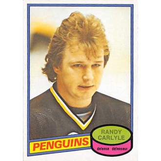 Řadové karty - Carlyle Randy - 1980-81 O-Pee-Chee No.367