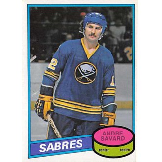 Řadové karty - Savard Andre - 1980-81 O-Pee-Chee No.375