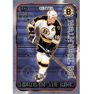 Insertní karty - Thornton Joe - 2003-04 Crown Royale Lords of the Rink No.3