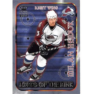 Insertní karty - Hejduk Milan - 2003-04 Crown Royale Lords of the Rink No.6