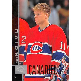Řadové karty - Koivu Saku - 1997-98 Upper Deck No.293